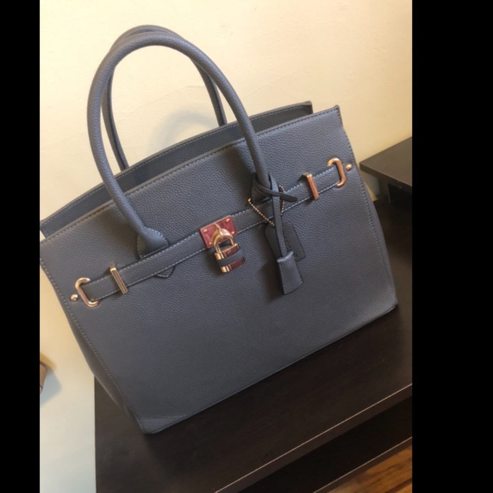 Like New Dasein Faux Leather Satchel only